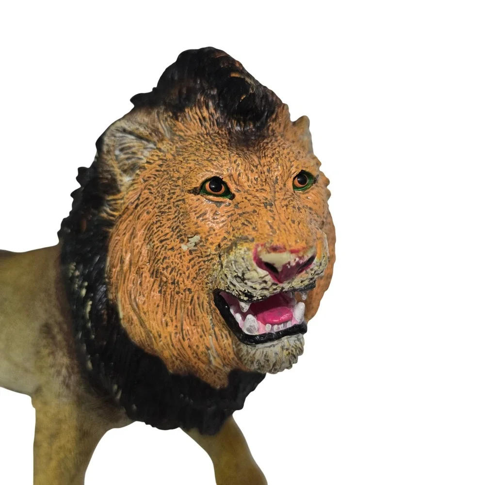 Greenbrier International Male Lion Figurine Realistic‎ Safari Wildlife Toy 14 in